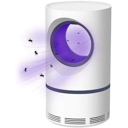 Electric Mosquito Killer Lamp USB UV Insect Trap – Silent Indoor Mosquito Catcher with Powerful Suction, Chemical-Free Bug Zapper for Home, Bedroom & Office